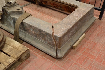 1 inch wide break.