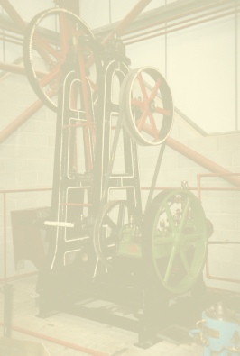 An engine in the museum