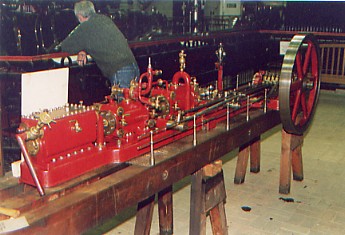 Model Corliss, tandem compound, Mill Engine