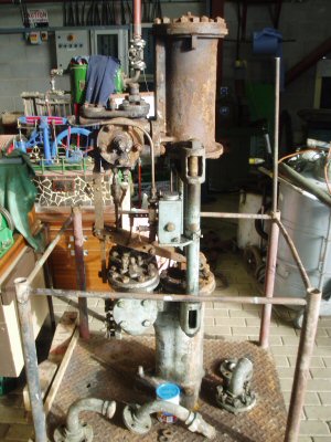 One of the Weir Direct-Acting Feed Pumps from The Retreat Hospital.